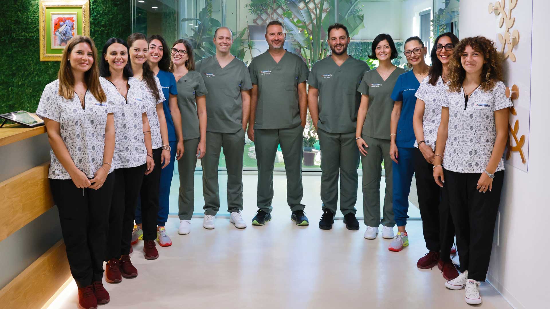equipe studio dentistico frassanito 2024